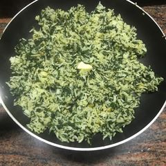A picture of Spinach Rice.
