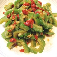 A picture of Bitter Melon Salad.