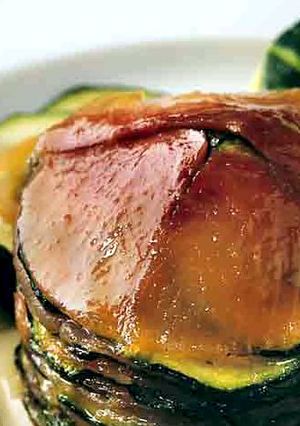 Foto principal de Milhojas de Zapallo Italiano y Salmón ahumado