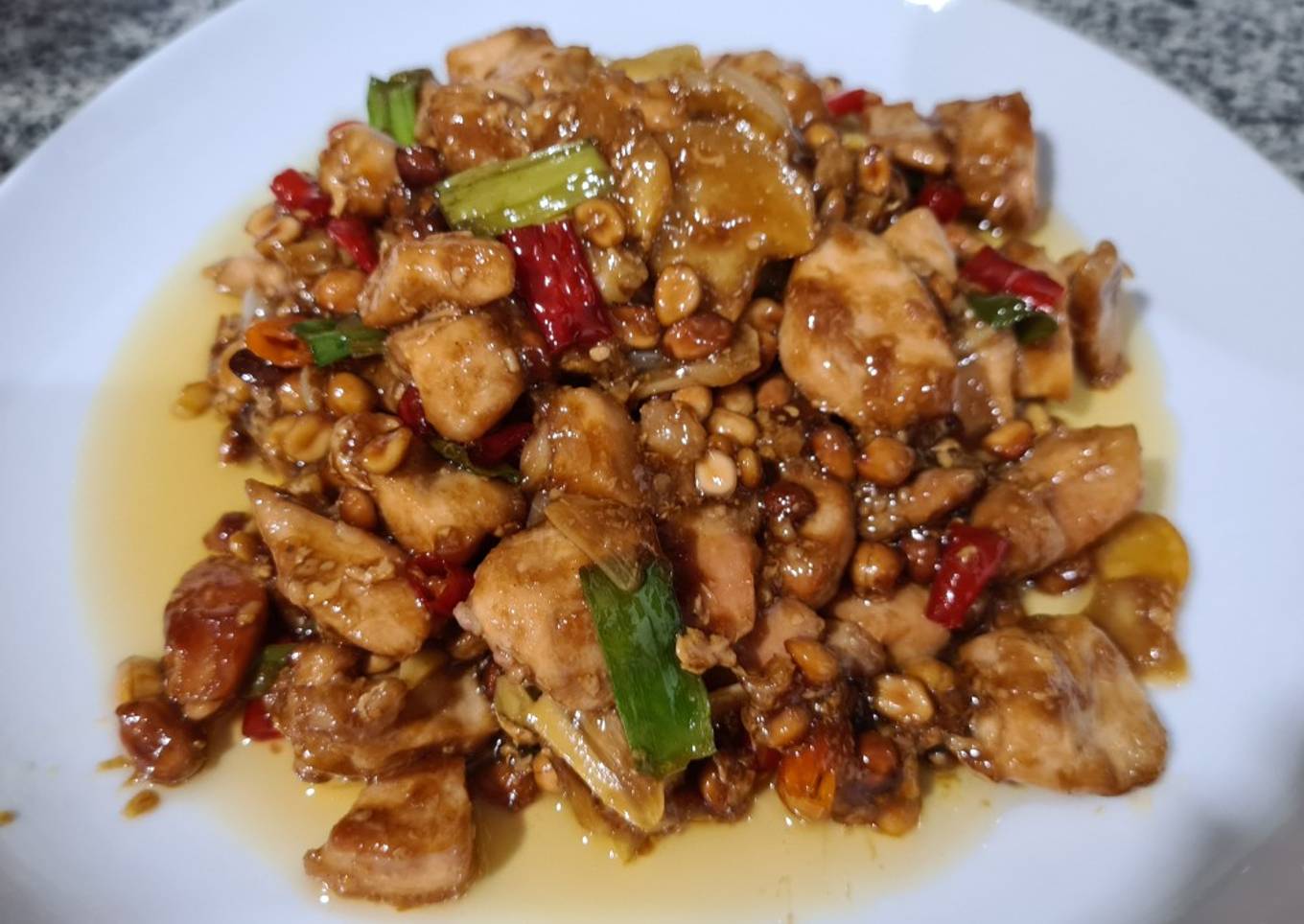Ayam masak kung pao azie kitchen