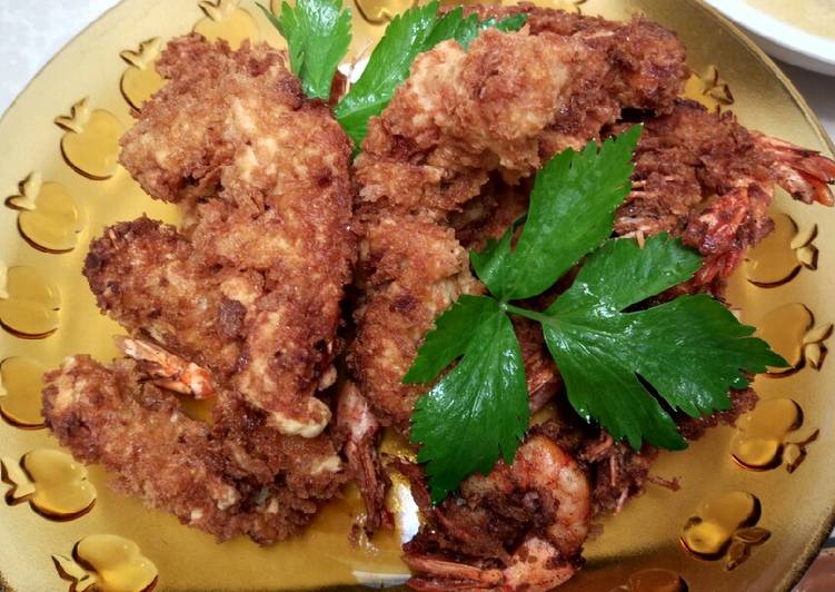 Bagaimana Membuat Udang goreng tepung Anti Gagal