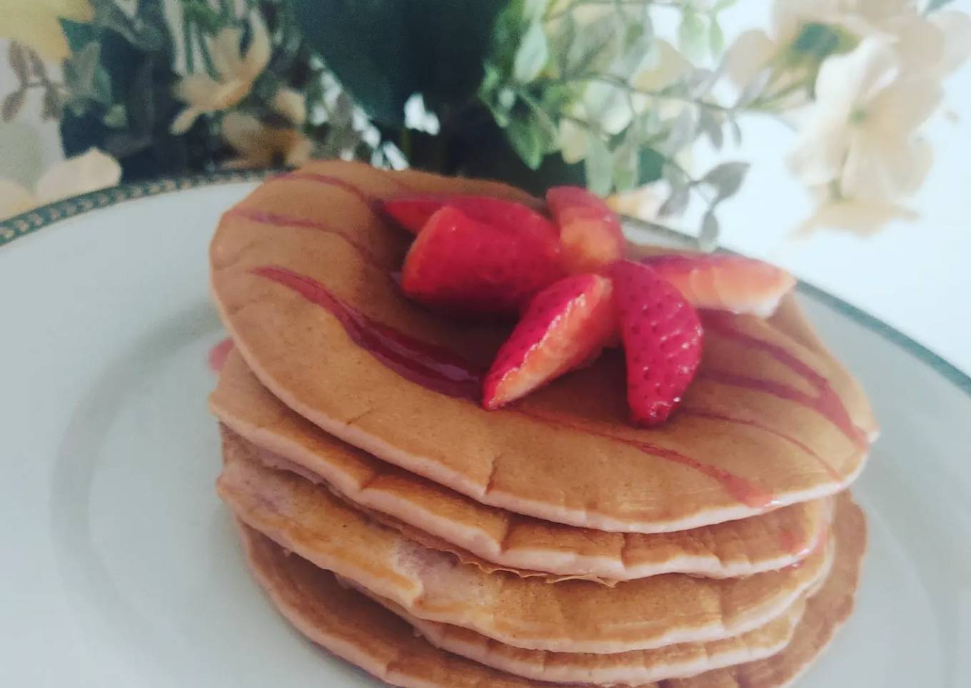 Tortitas de fresa 🍓🍓
