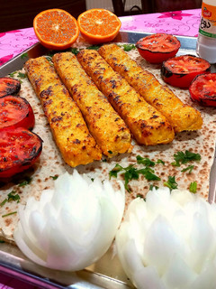 عکسی از دستور کوبیده مرغ (با کبابزن)