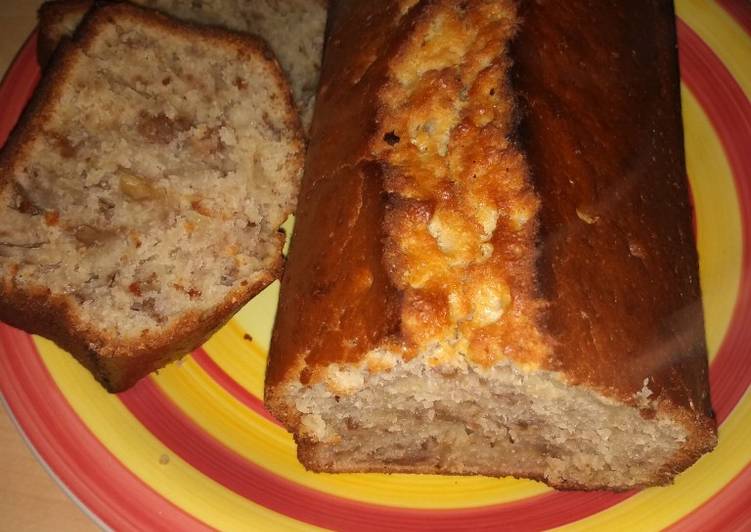 Queque con nueces...y algo más. 🍋🍞