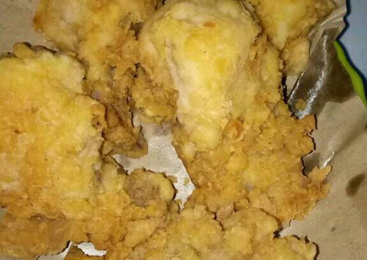 Bagaimana Menyiapkan Ayam goreng crispy, Lezat Sekali