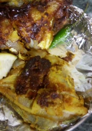 তন্দুরি পমফ্রেট (tandoori pomfret recipe in Bengali) রেসিপির প্রধান ছবি