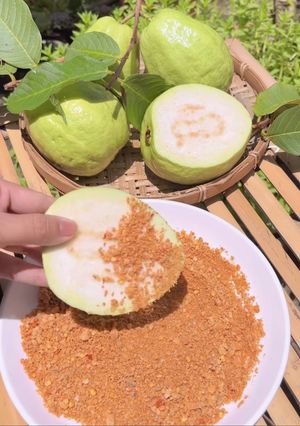 Hình của món Muối tôm.