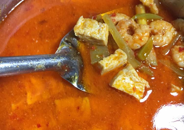 Resep Santan labu udang tahu yang Bisa Manjain Lidah