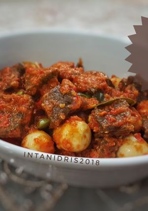 Foto resep Sambal Goreng Paru Telur Puyuh #ketopad_cp_jerohan