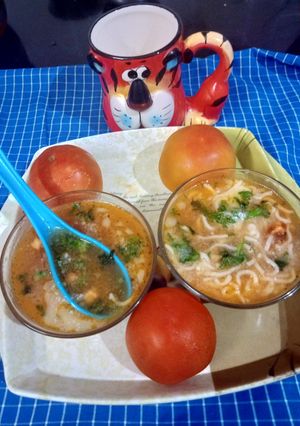 A picture of Boil tomato soup.