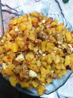 Special egg potatoes ainihin hoton girkin