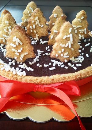 Foto di Crostata di Natale (Cioccolato e Cannella)