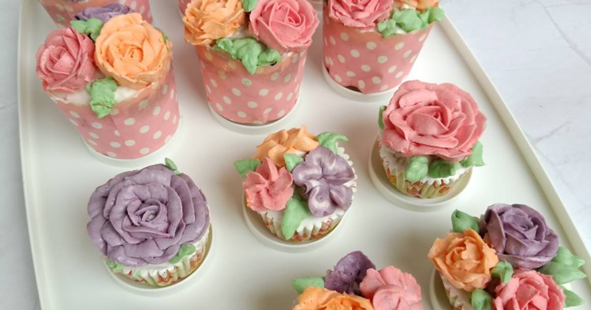 Resep Buttercream Simple Shortening oleh Isnawati Cookpad