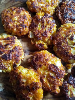 A picture of Cabbage fritters.