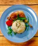 Cơm Đùi Gà(Nấu Nồi Cơm Điện)