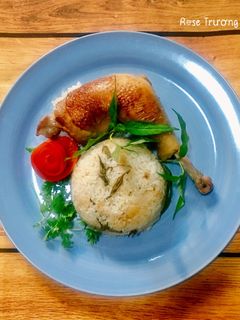 Hình của món Cơm Đùi Gà(Nấu Nồi Cơm Điện).