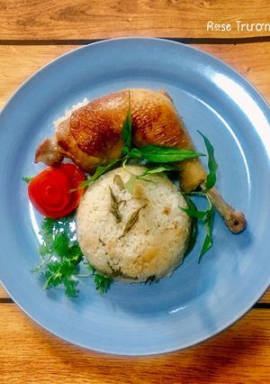 Hình của món Cơm Đùi Gà(Nấu Nồi Cơm Điện).