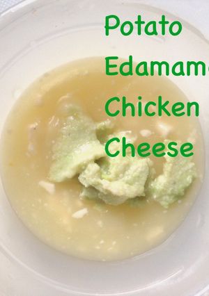 Foto resep Creamy Potato with Edamame-MPASI