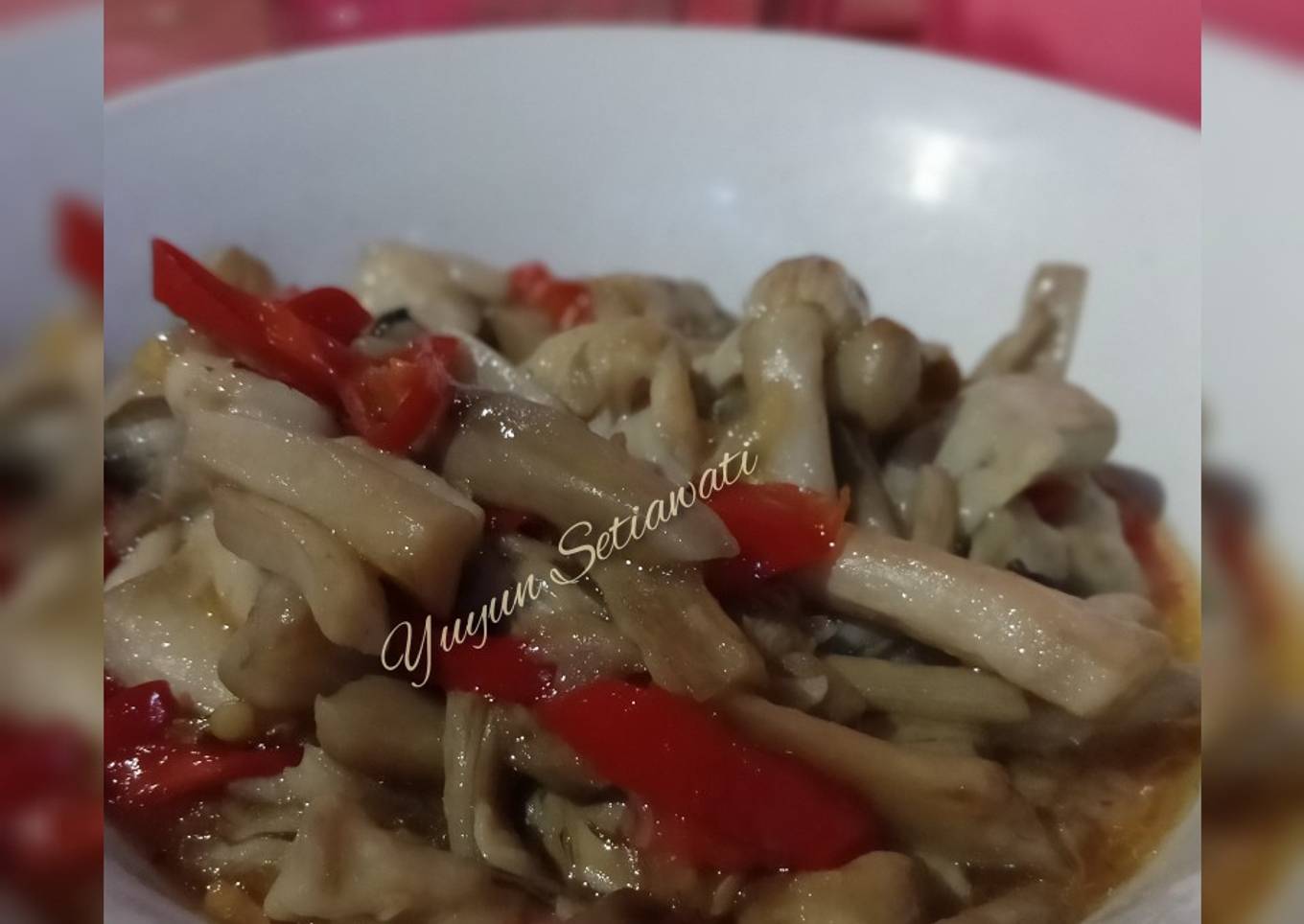 Tumis jamur sawit