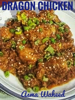 A picture of Dragon Chicken.