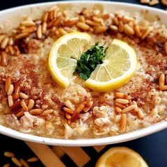 A picture of Pearl_wheat_with_chicken.