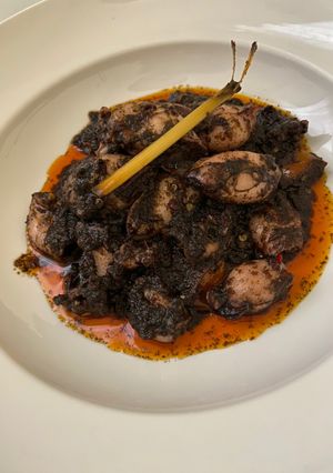 Foto resep Oseng cumi hitam pedas madura