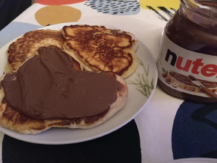 Receta Dorayakis con Nutella  que Delicioso