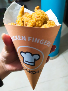 Una foto de Deditos de Pollo o Chicken Fingers