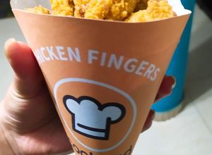 Una foto de Deditos de Pollo o Chicken Fingers