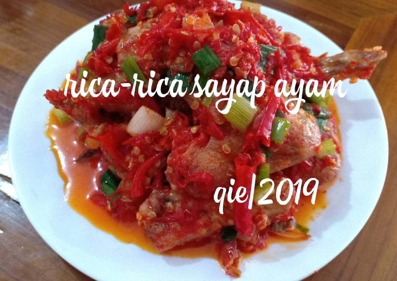 Rica-rica sayap ayam