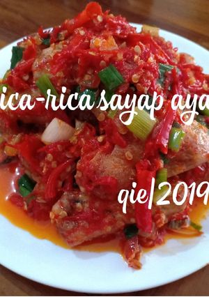 Foto resep Rica-rica sayap ayam