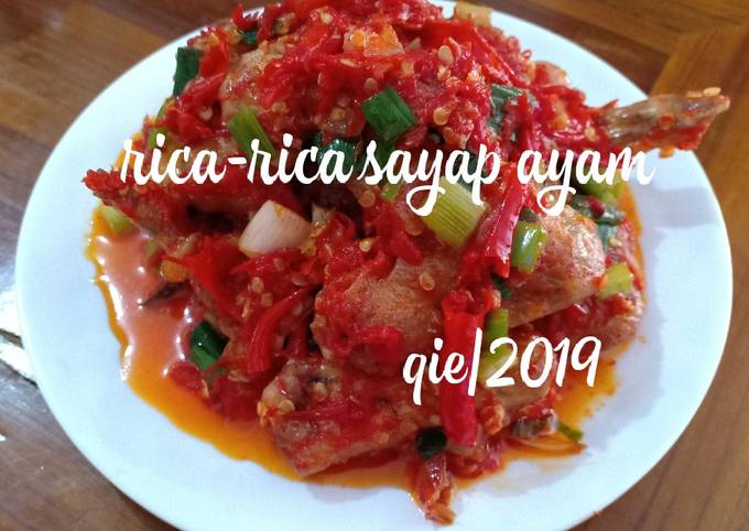 Rica-rica sayap ayam