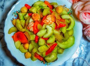 Foto resep Tumis Timun Jepang (menu diet)