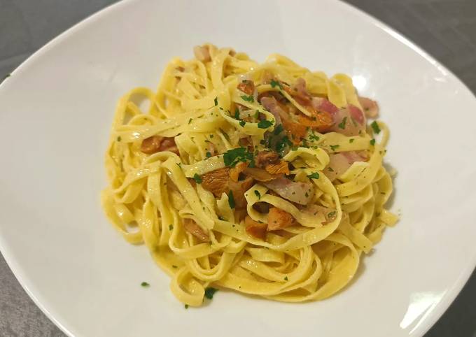 Fideua pasta with chanterelles (vermicelli) - la boutique du champignon