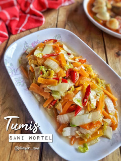 Foto resep Tumis Sawi Wortel