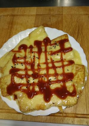 起司蛋豆腐 的食譜成品照片