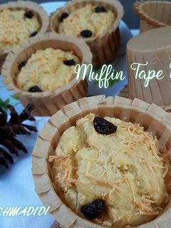 Foto resep Muffin Tape Keju No Mixer