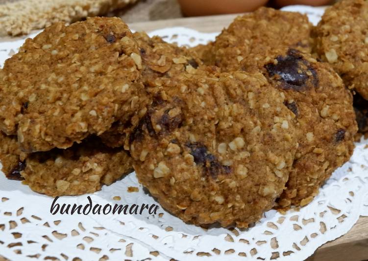 Resep Oatmeal Dates Cookies, Bisa Manjain Lidah