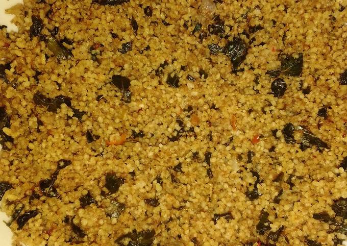 Dambun couscous da zogale