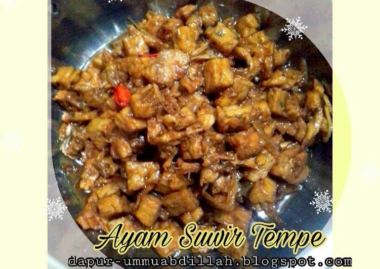 Ayam Suwir Tempe