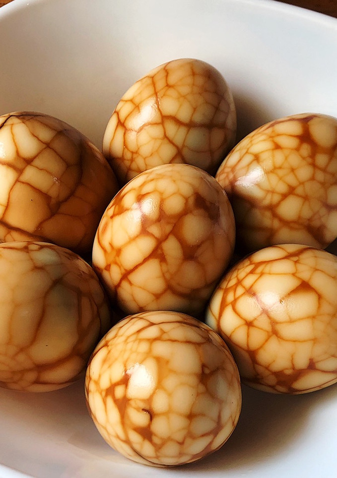 Foto resep Telur Pindang Marmer / Batik