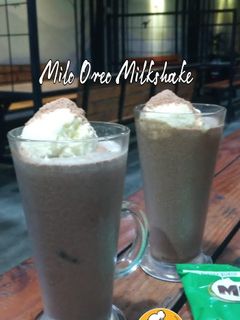 Foto resep Milo Oreo Milkshake