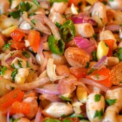 A picture of Peanut Chaat.