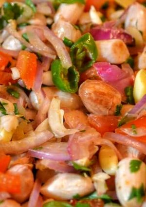 A picture of Peanut Chaat.