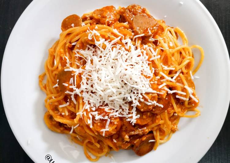 35. Spaghetti Cheesy Bolognaise