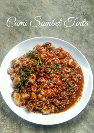 Foto resep Cumi Sambel Tinta