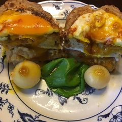 A picture of California Farm Croque Madame & Monsieur.