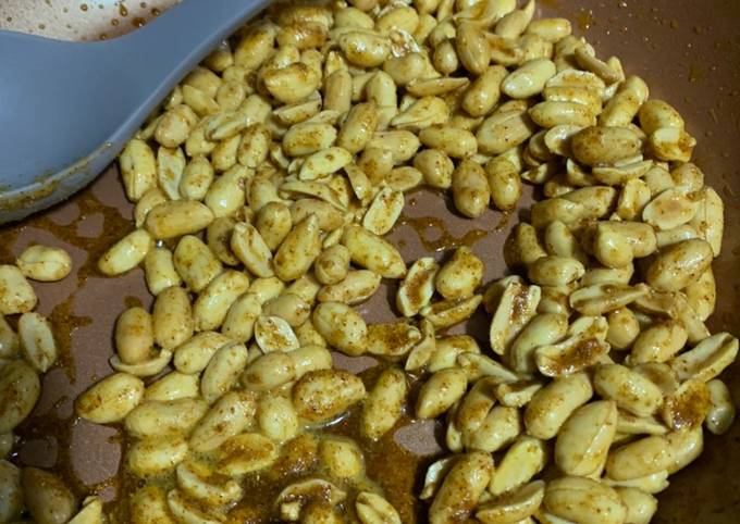 How to Make Homemade Masala sing aka spiced peanuts
