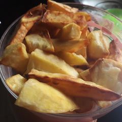 A picture of Fried sweet potatoes.