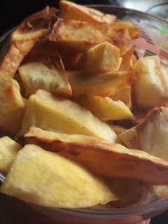 A picture of Fried sweet potatoes.